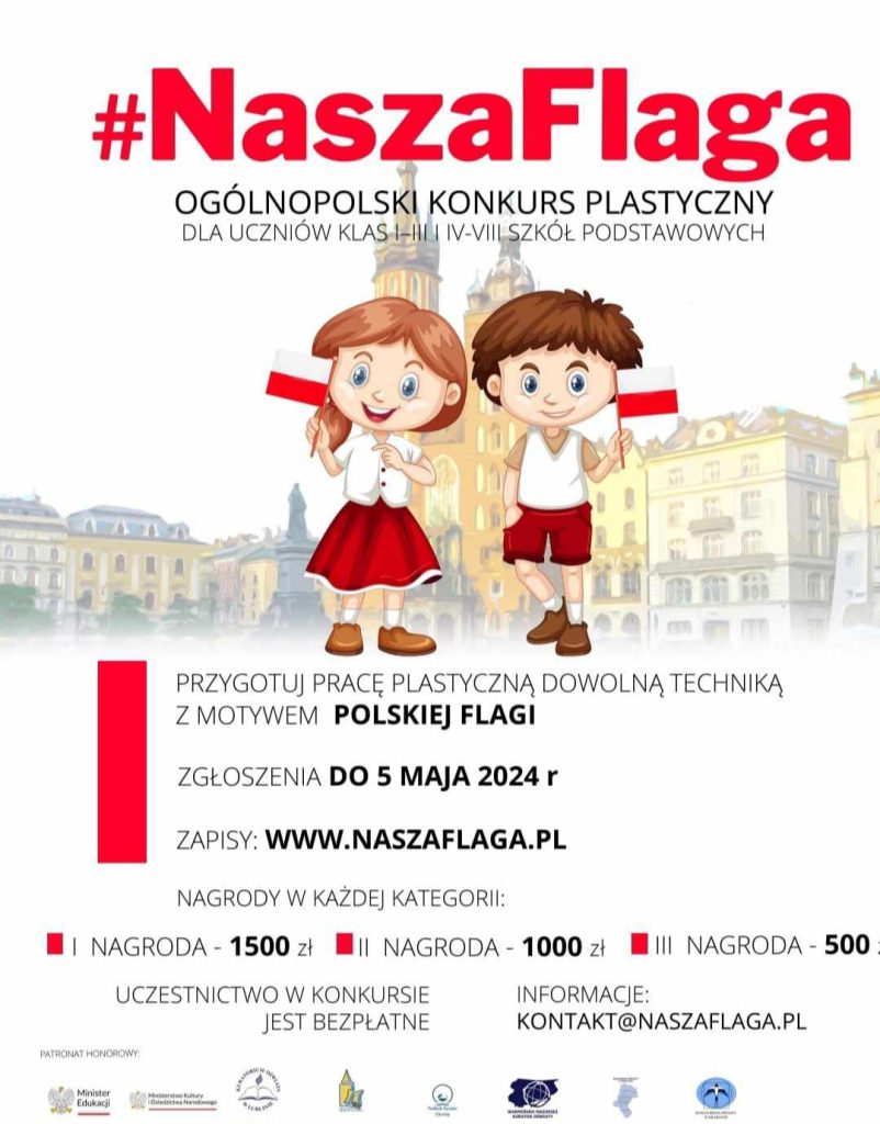 Patriotyczny konkurs plastyczny „#NaszaFlaga”