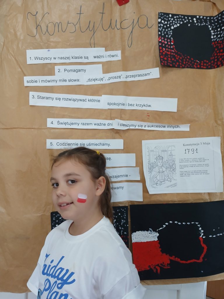 „Święta majowe – Biało-Czerwony Dzień w naszej szkole”